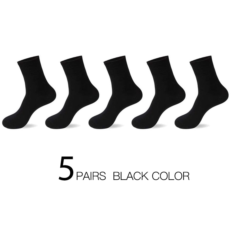 5 Pack Men's Business/Casual Socks