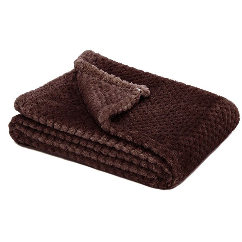 All-season Fluffy Dog Blanket