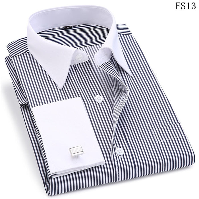 Men's French Cufflinks Dress Shirt