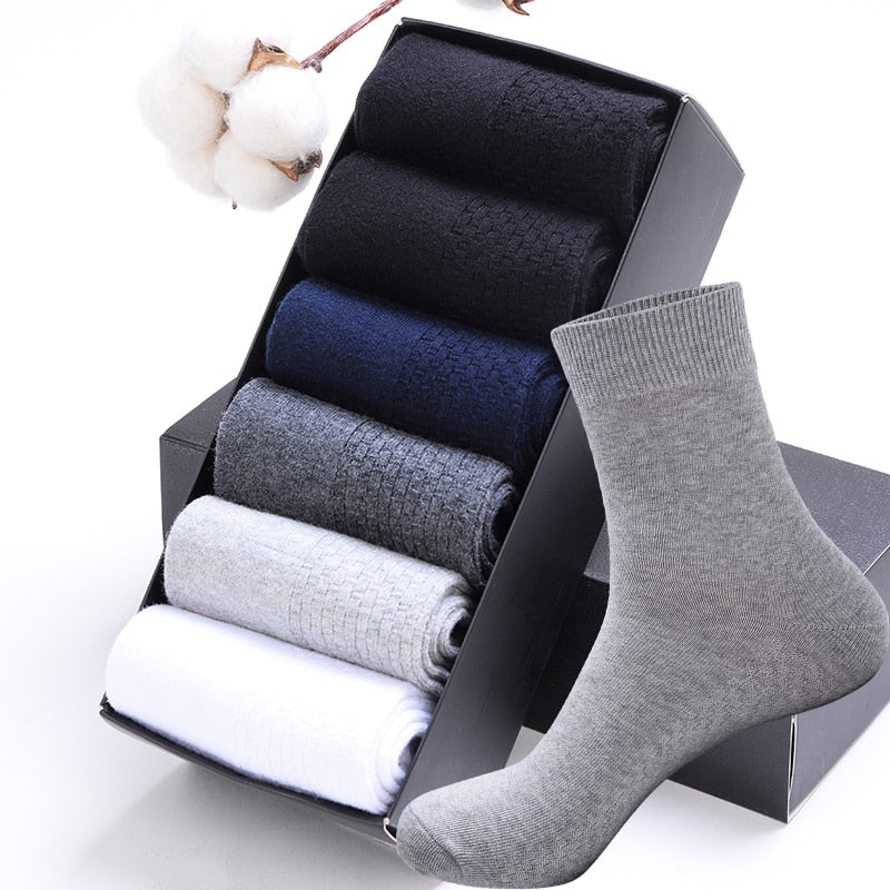5 Pack Men's Business/Casual Socks