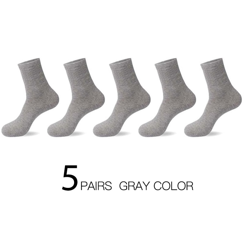 5 Pack Men's Business/Casual Socks