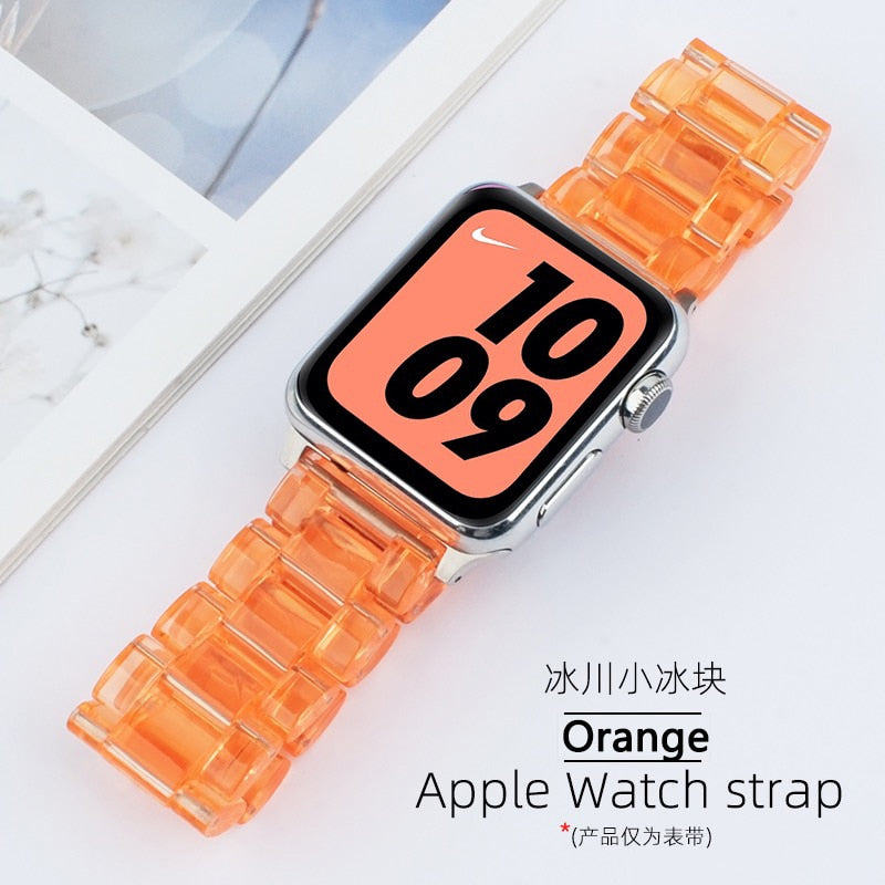 Resin Watch Band for Apple Watch