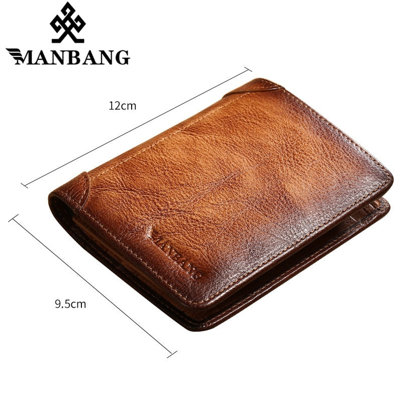 Genuine Leather Men's Wallet