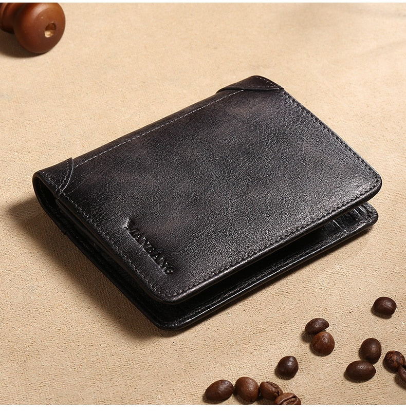 Genuine Leather Men's Wallet