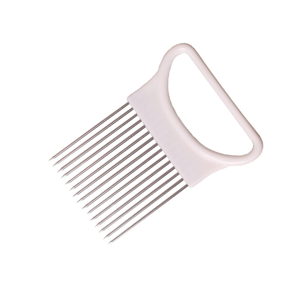 Stainless Steel Onion Cutting Holder