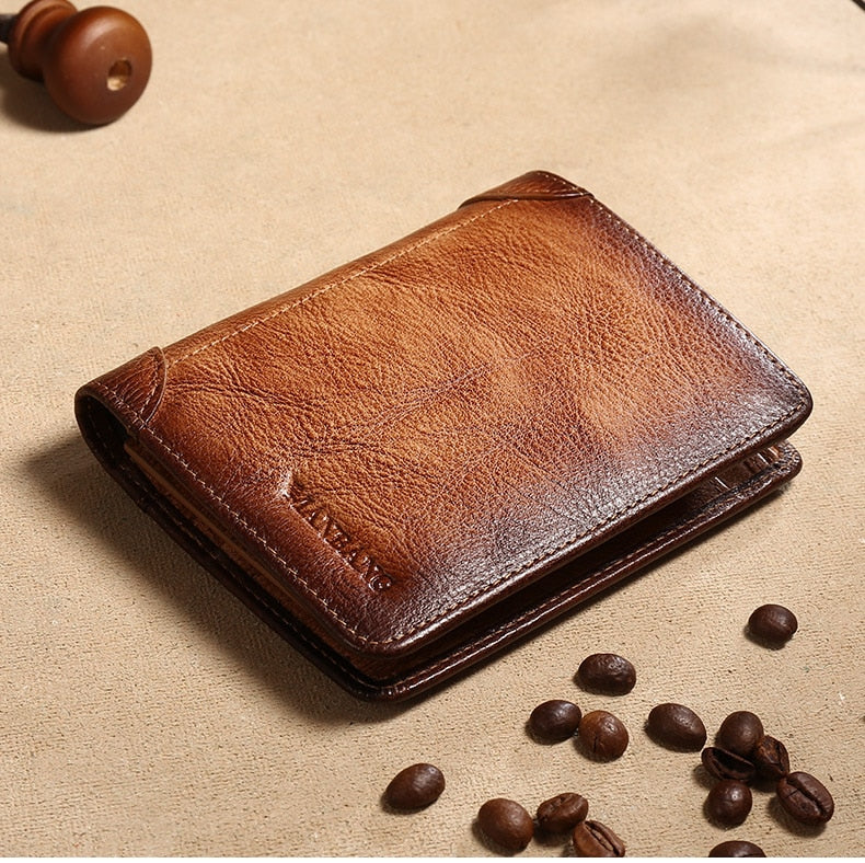 Genuine Leather Men's Wallet