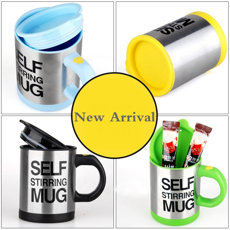 Automatic Self-Stirring Mug