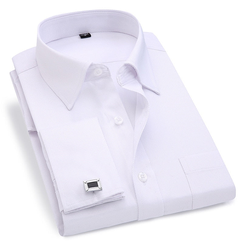 Men's French Cufflinks Dress Shirt
