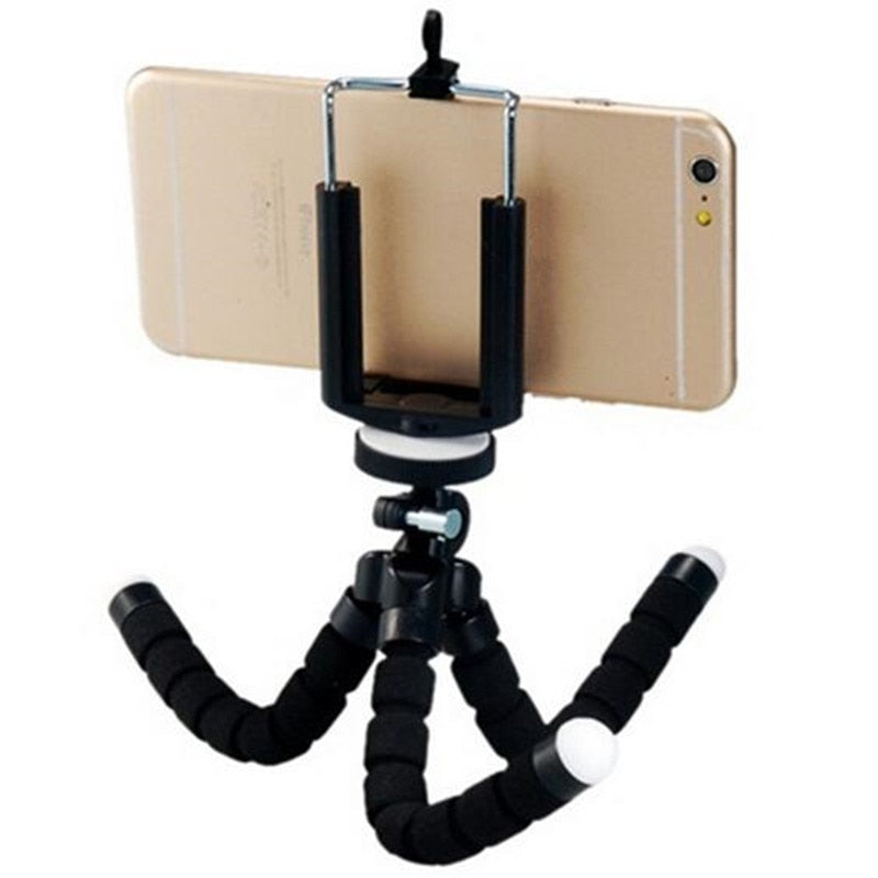 Phone Tripod Holder with Bluetooth Remote