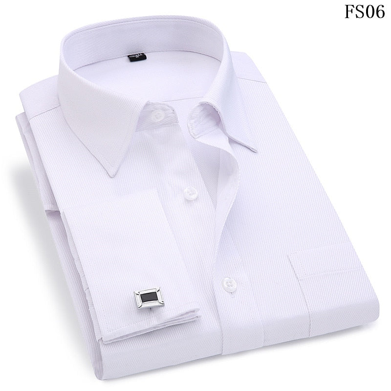 Men's French Cufflinks Dress Shirt