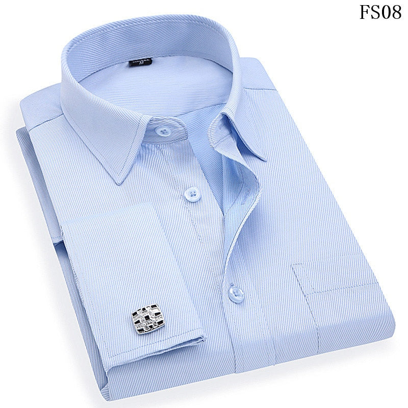 Men's French Cufflinks Dress Shirt