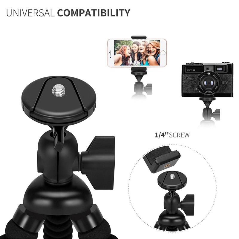 Mini Tripod for Phone/Camera With Remote