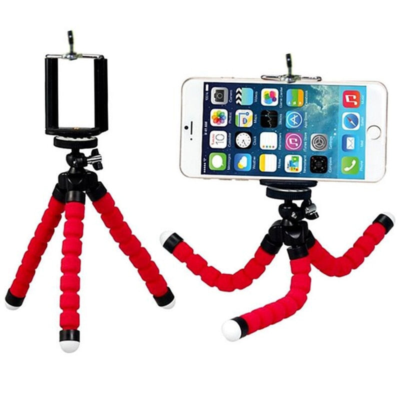 Phone Tripod Holder with Bluetooth Remote