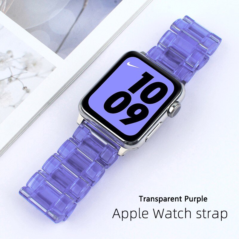Resin Watch Band for Apple Watch
