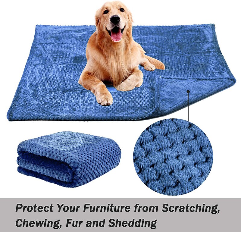 All-season Fluffy Dog Blanket