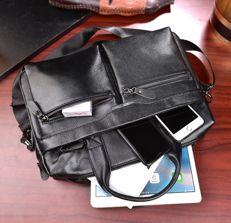 Real Leather Briefcase