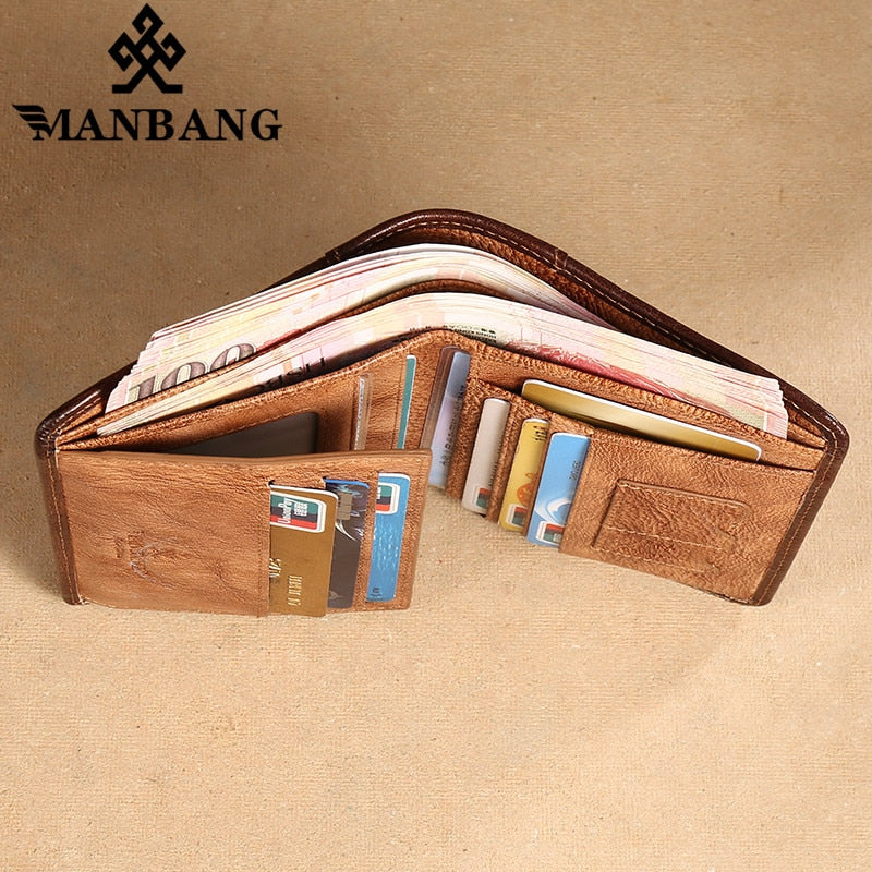 Genuine Leather Men's Wallet