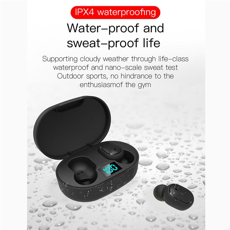 Wireless Blutooth Waterproof and Noise Cancelling Earbuds