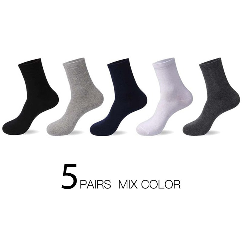5 Pack Men's Business/Casual Socks