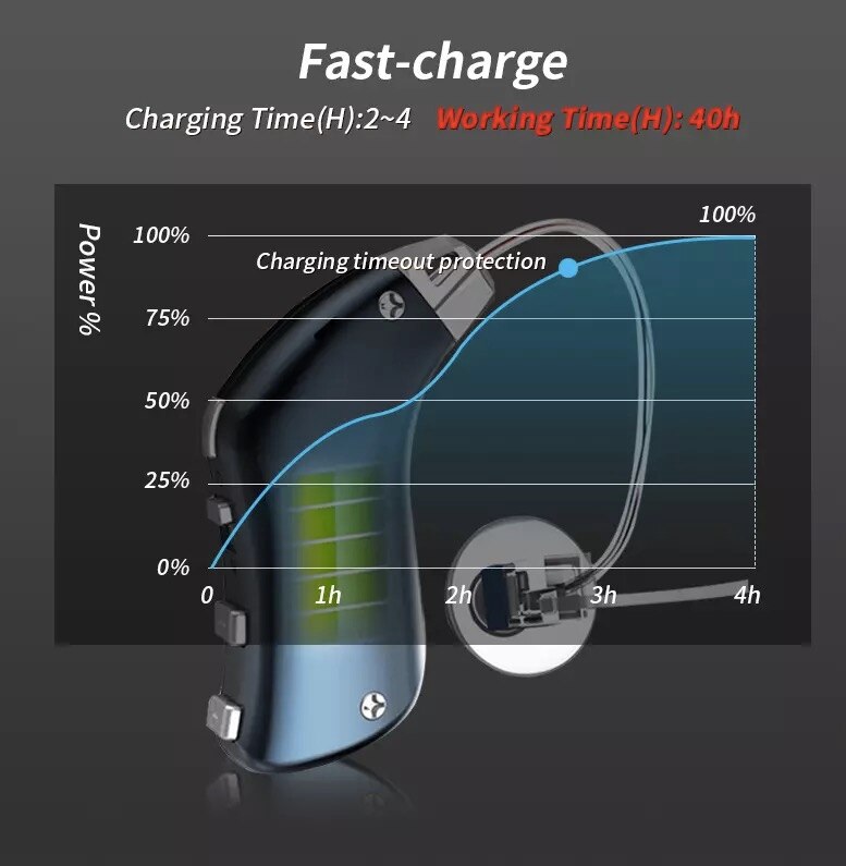 Multi-Program Digital Rechargeable Hearing Aids