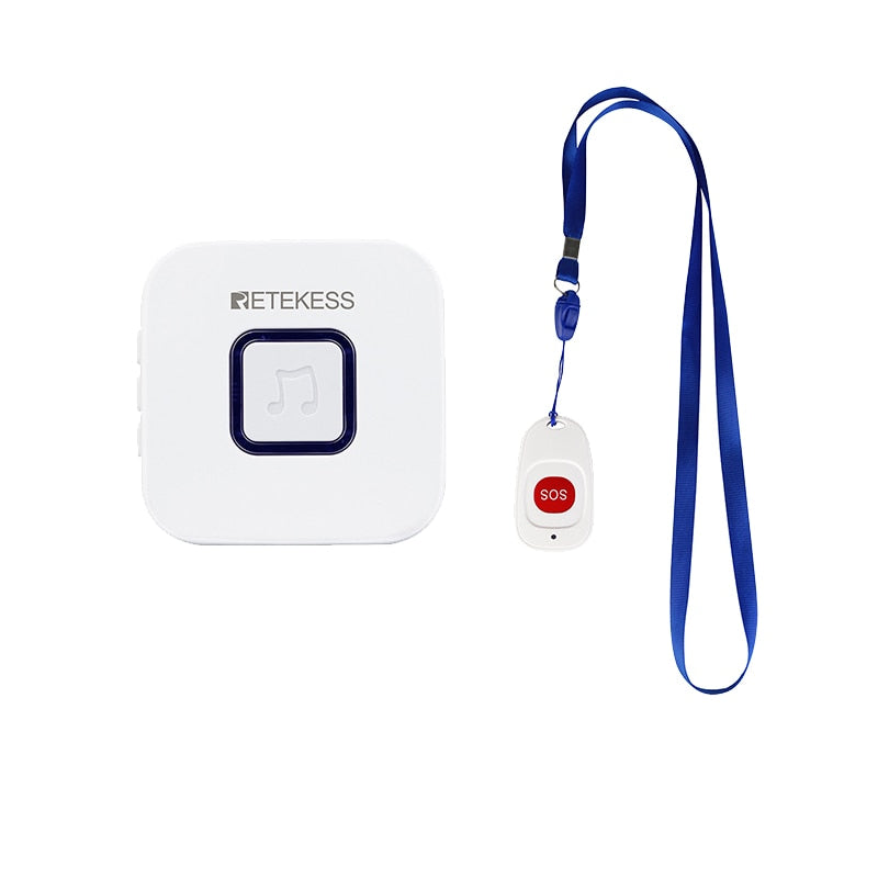 Wireless Caregiver Pager SOS Call Button