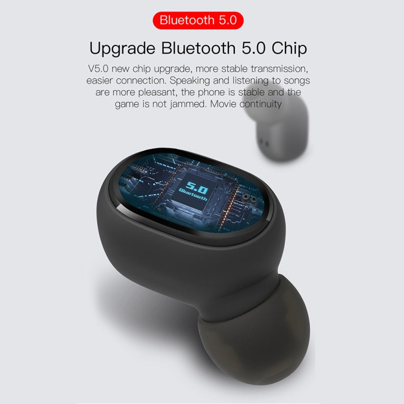 Wireless Blutooth Waterproof and Noise Cancelling Earbuds
