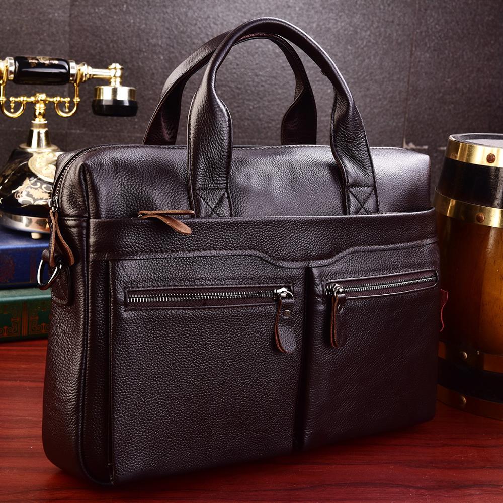 Real Leather Briefcase