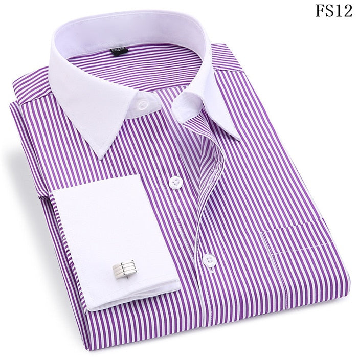 Men's French Cufflinks Dress Shirt