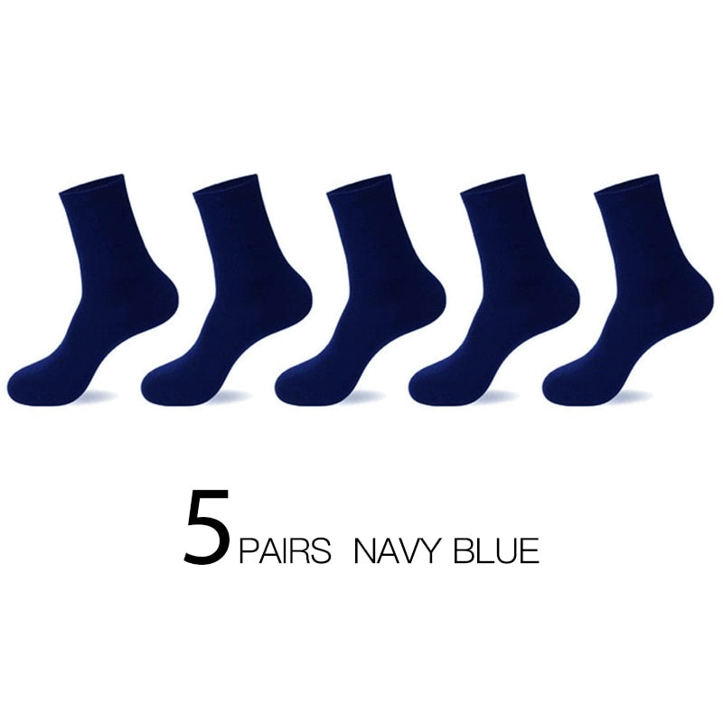 5 Pack Men's Business/Casual Socks