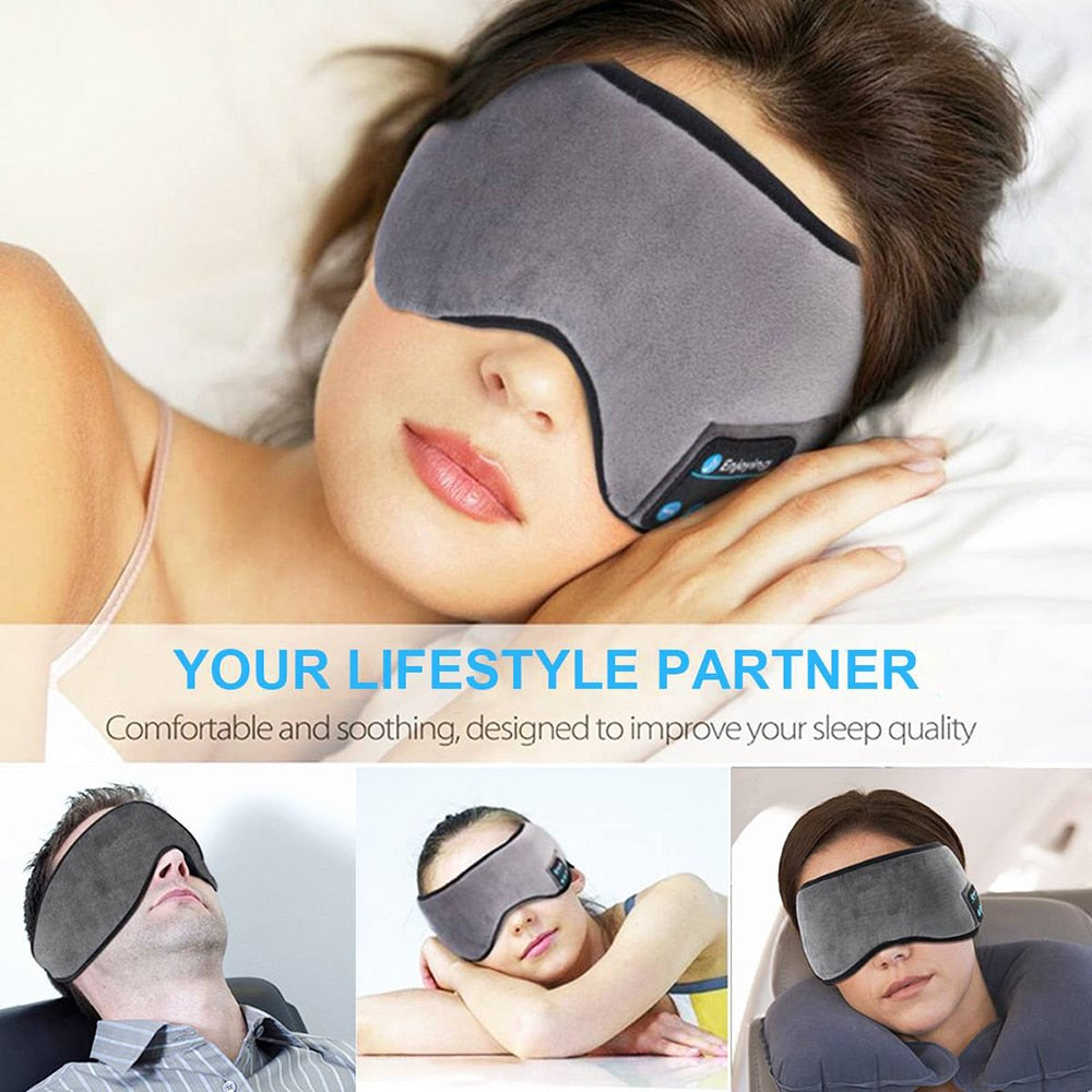 Sleep Eye Mask With Wireless Bluetooth Music