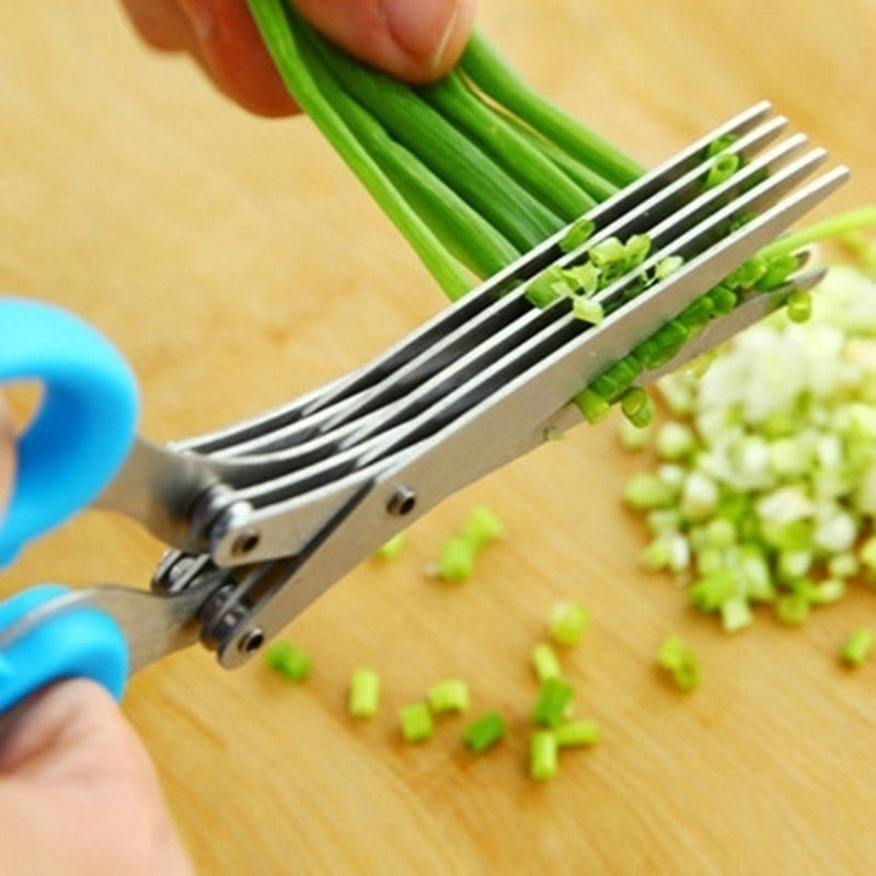 Multifunctional Layered Stainless Steel Scissors