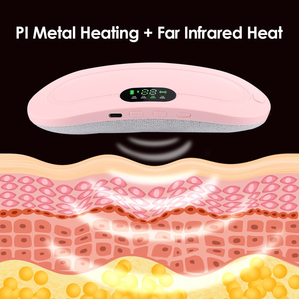 Electric Rechargeable Cramp Relief With Massage and Heat