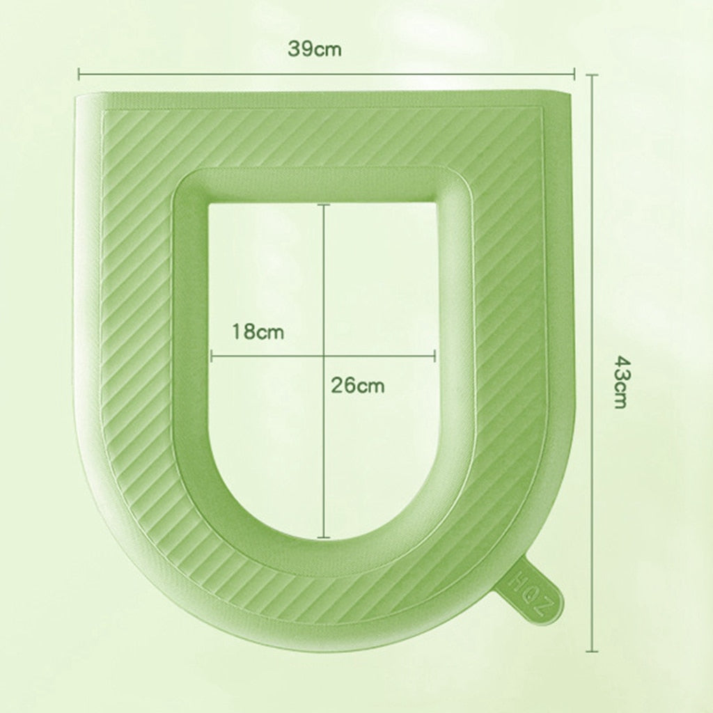 Waterpoof Washable Soft Toilet Seat Cover