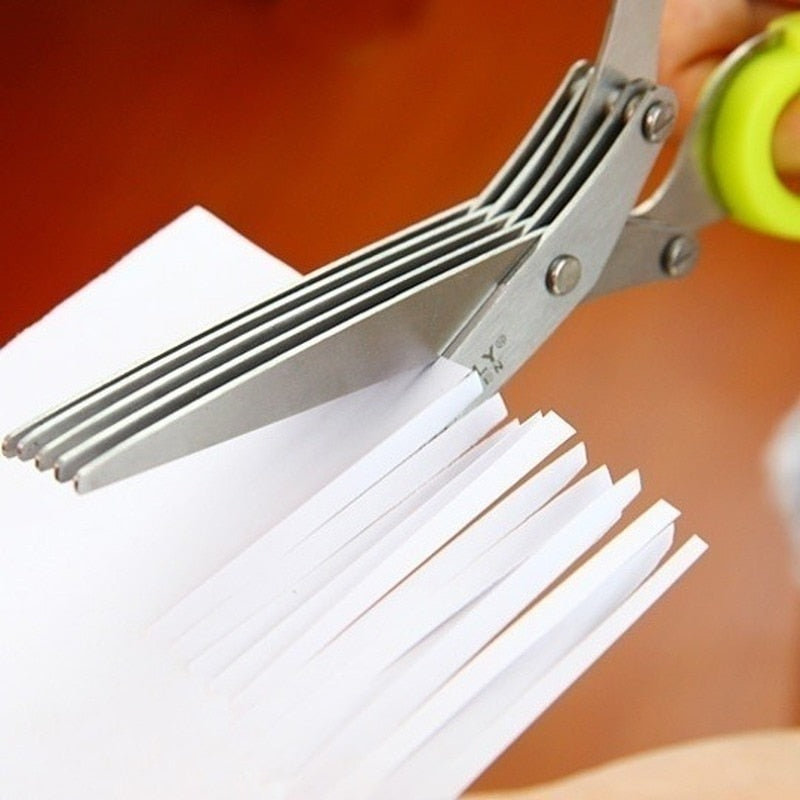 Multifunctional Layered Stainless Steel Scissors