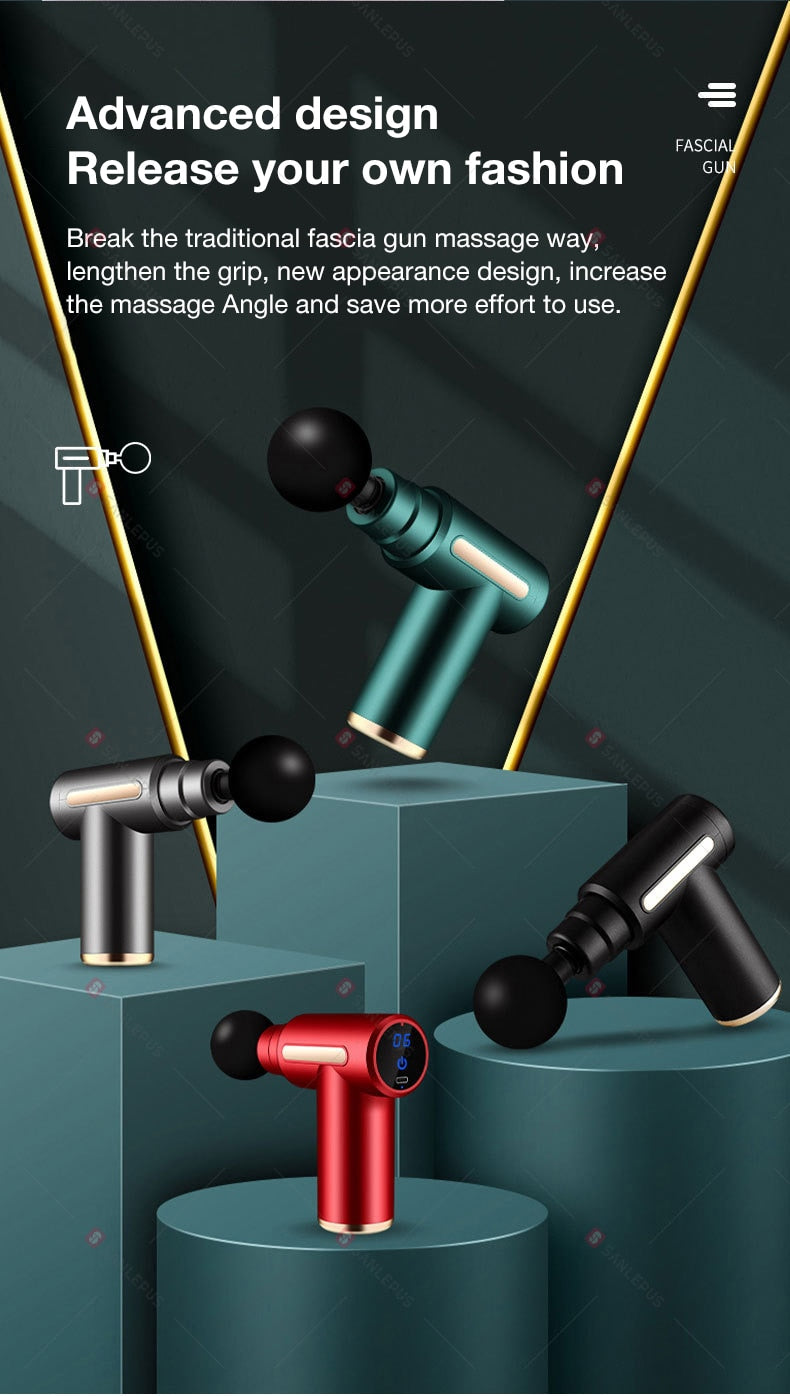 Portable Massage Gun with Attachments