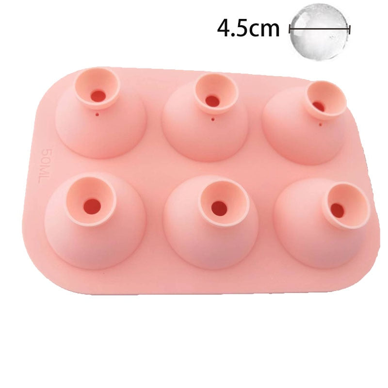 Reusable Sphere Silicone Ice Mold