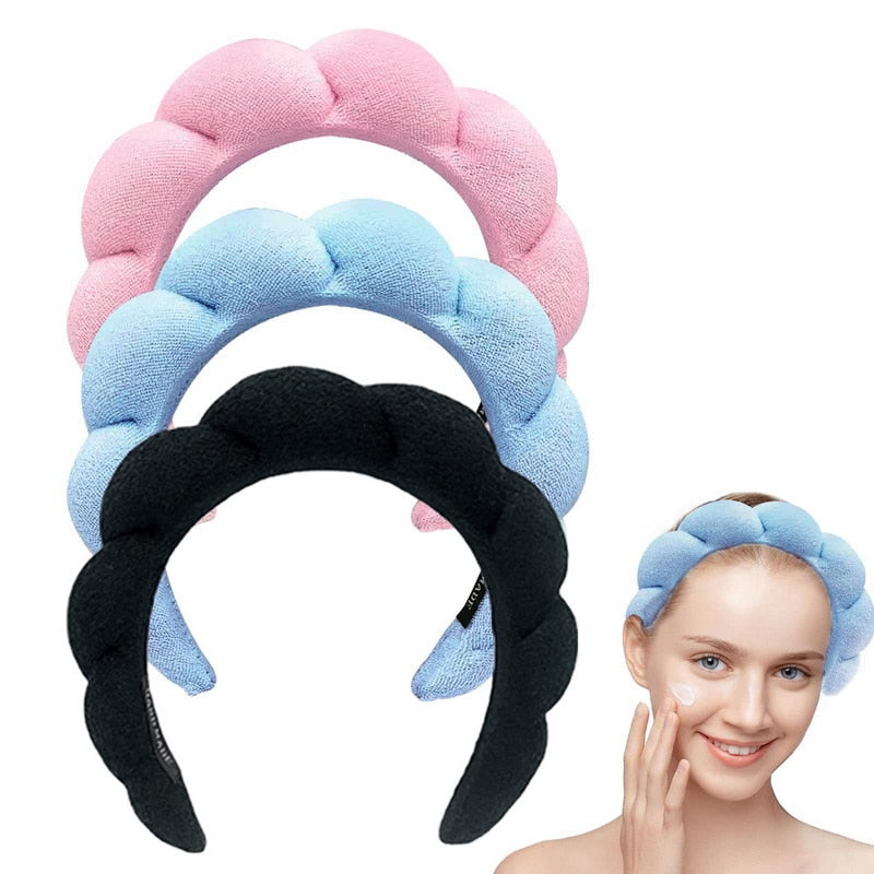 Puffy Terry Cloth Headband