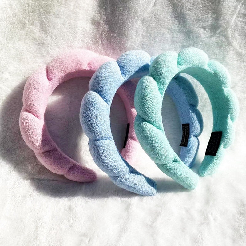 Puffy Terry Cloth Headband