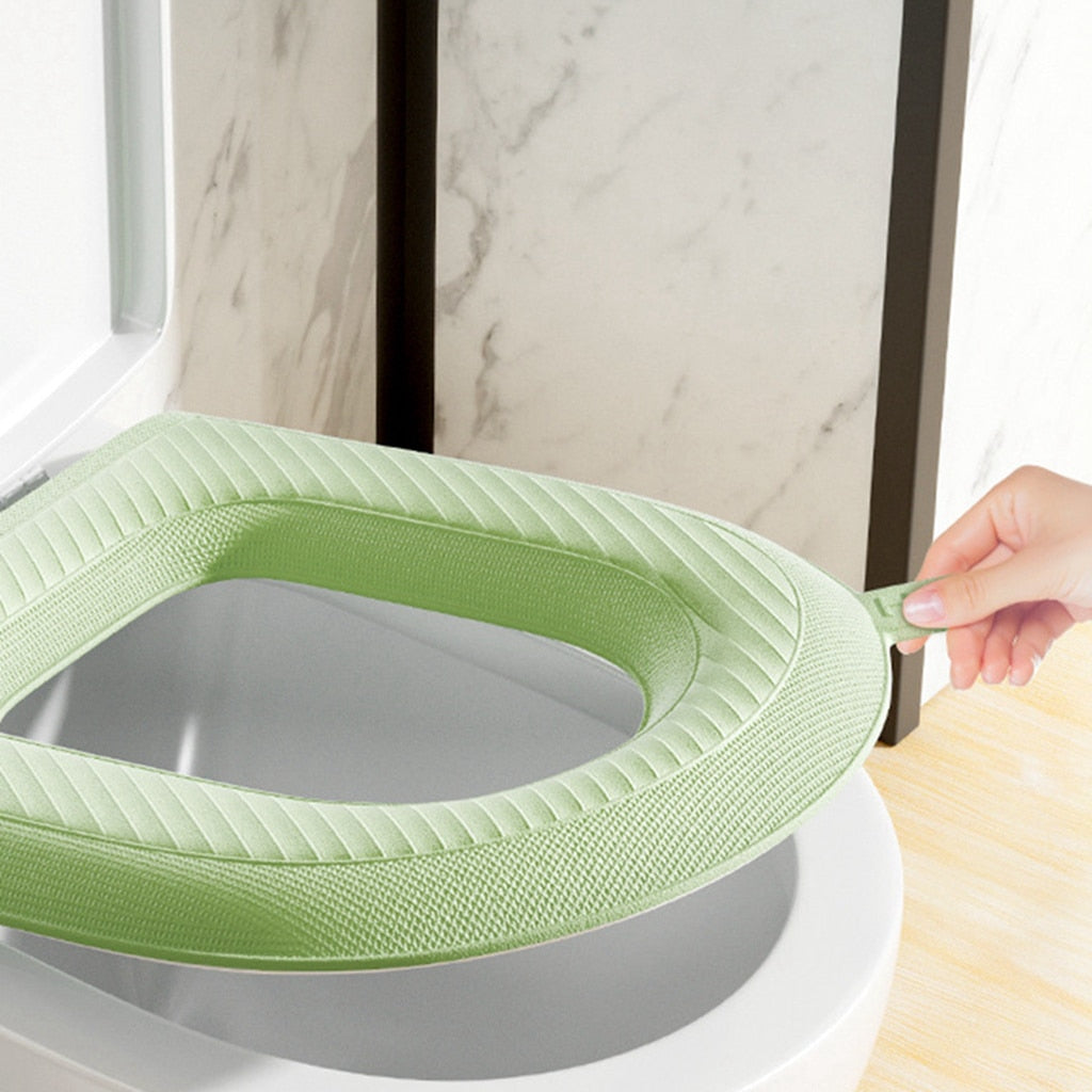 Waterpoof Washable Soft Toilet Seat Cover