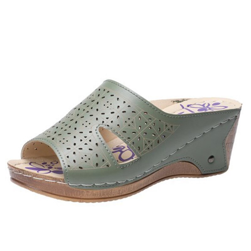 Women's Slip On Wedge Sandal