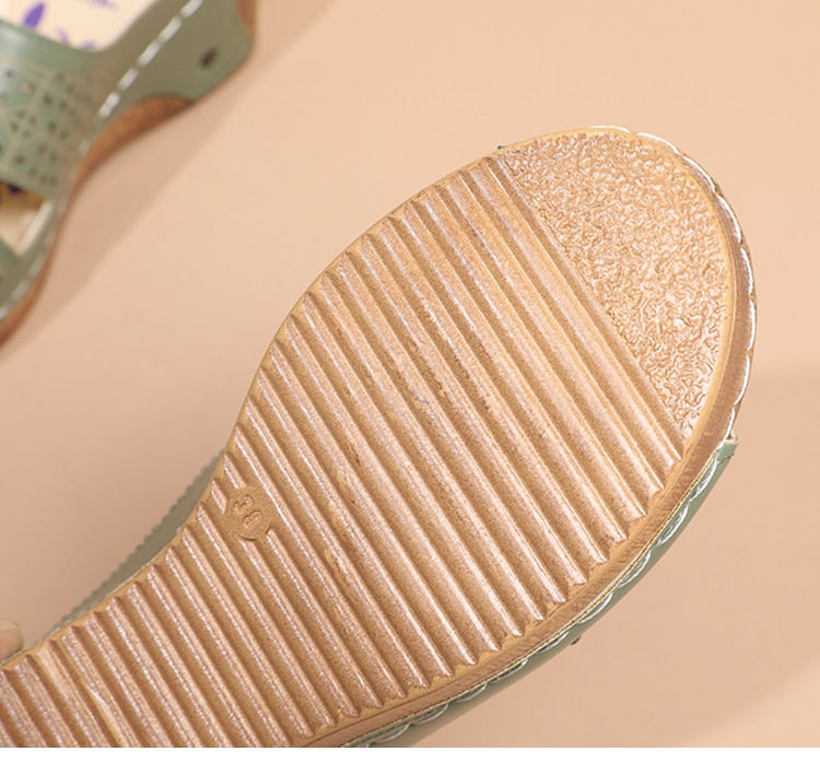 Women's Slip On Wedge Sandal