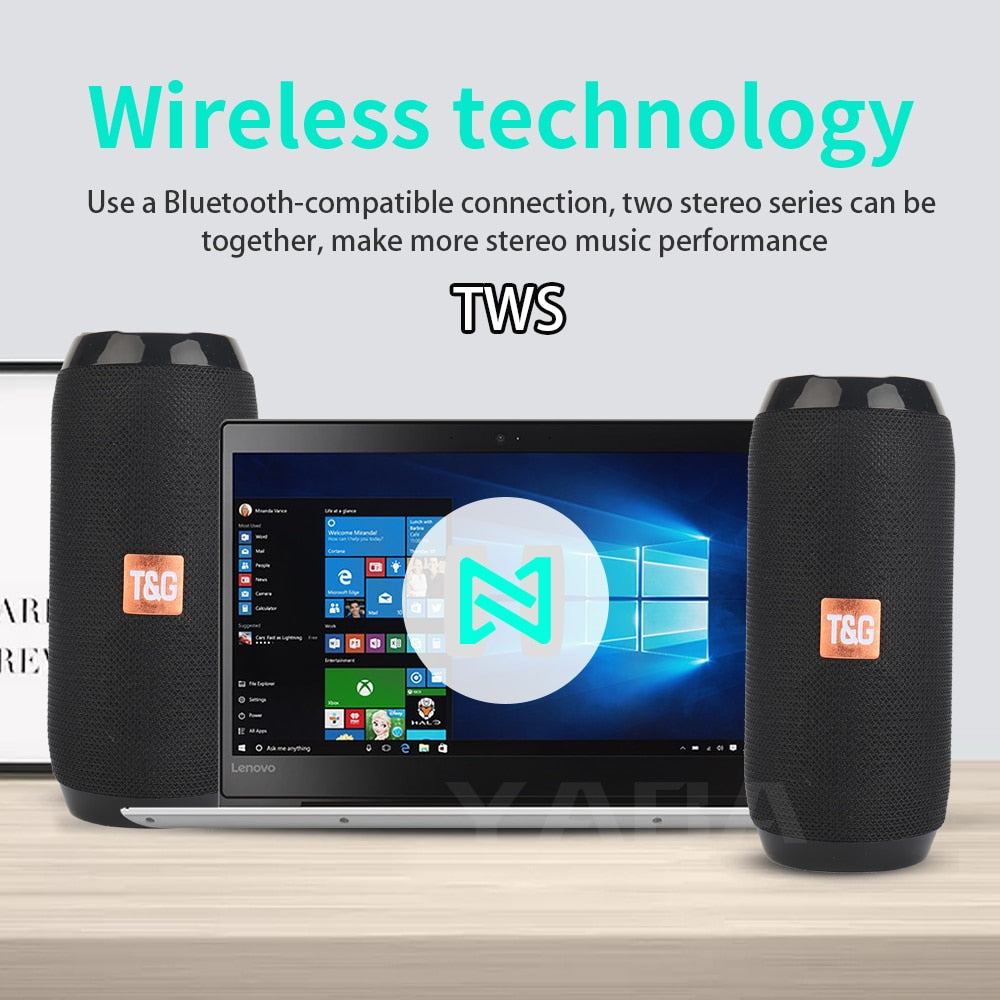 Portable Wireless Waterproof Bluetooth Speaker