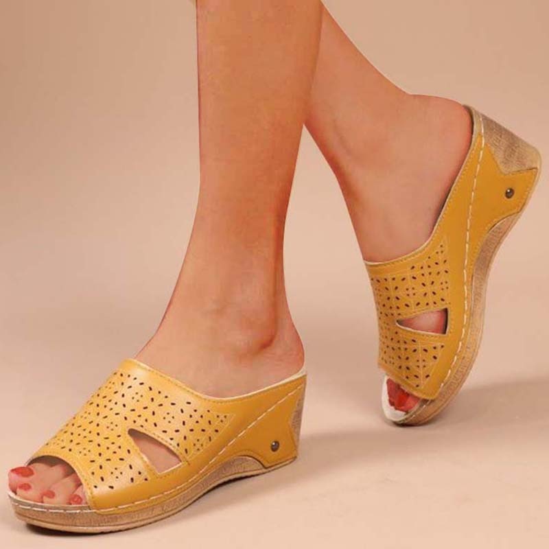 Women's Slip On Wedge Sandal