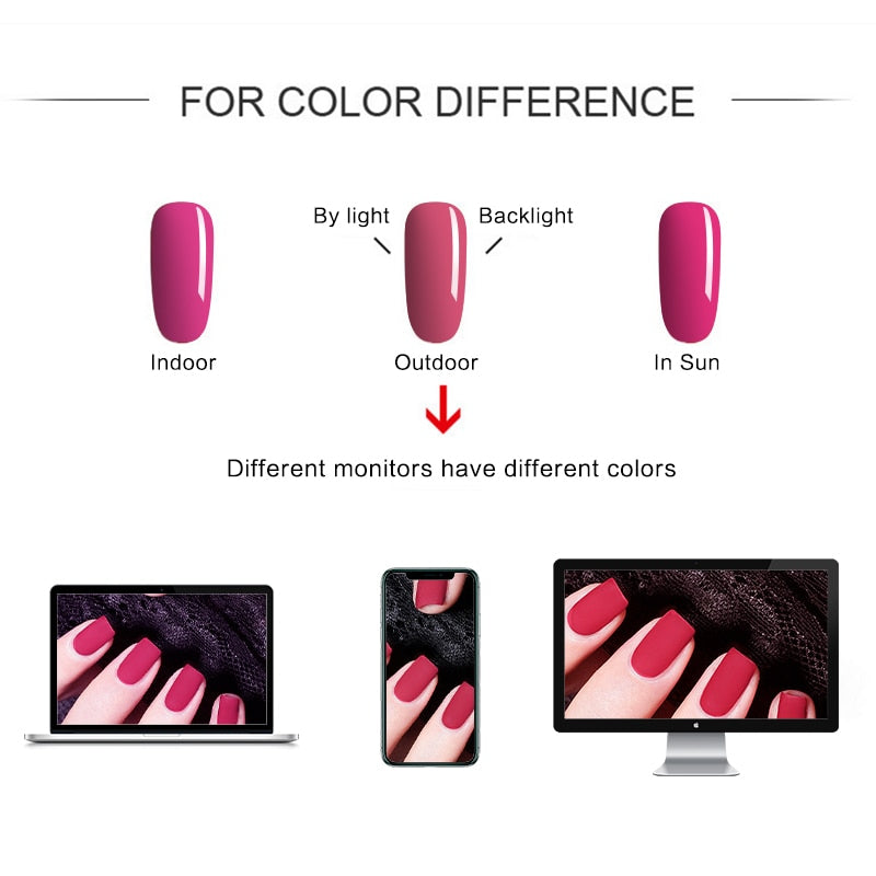 Nail Gel Extension Starter Set With 6W LED Lamp