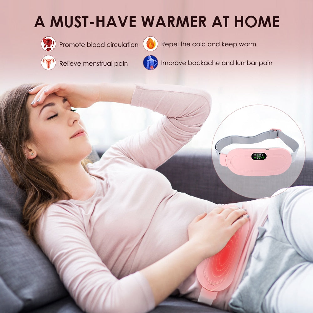 Electric Rechargeable Cramp Relief With Massage and Heat