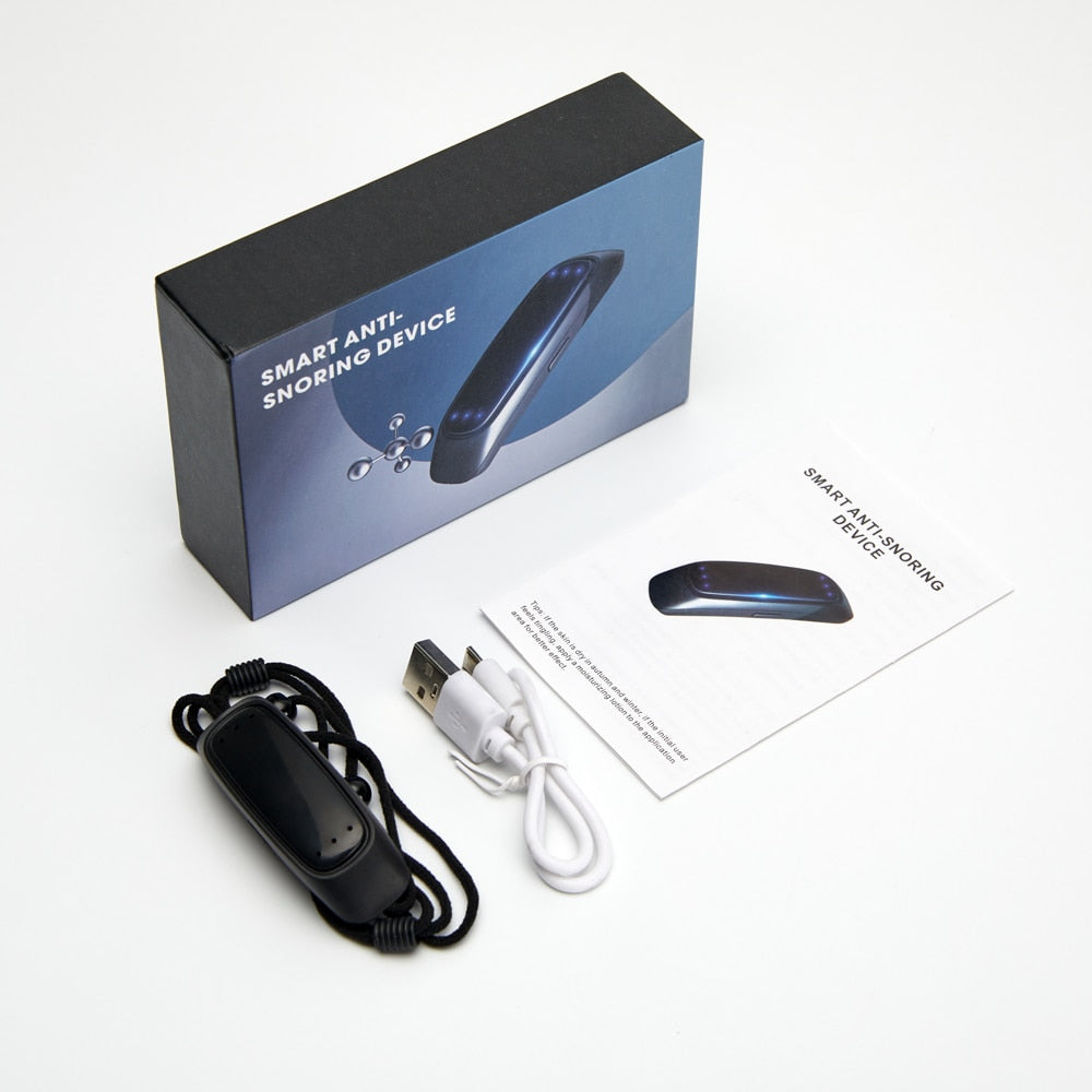 Smart Anti-Snoring Device With EMS Pulse