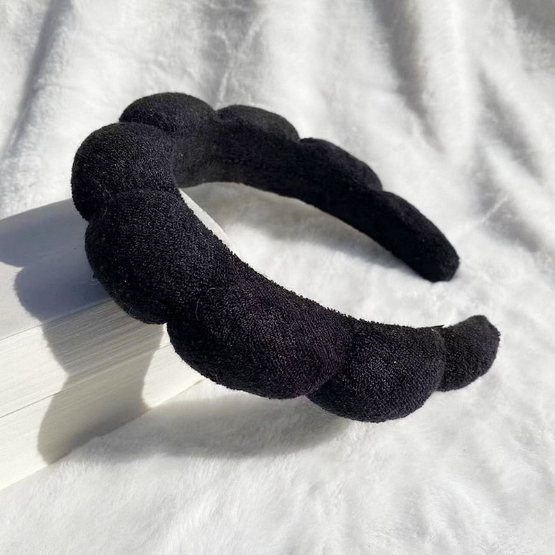Puffy Terry Cloth Headband