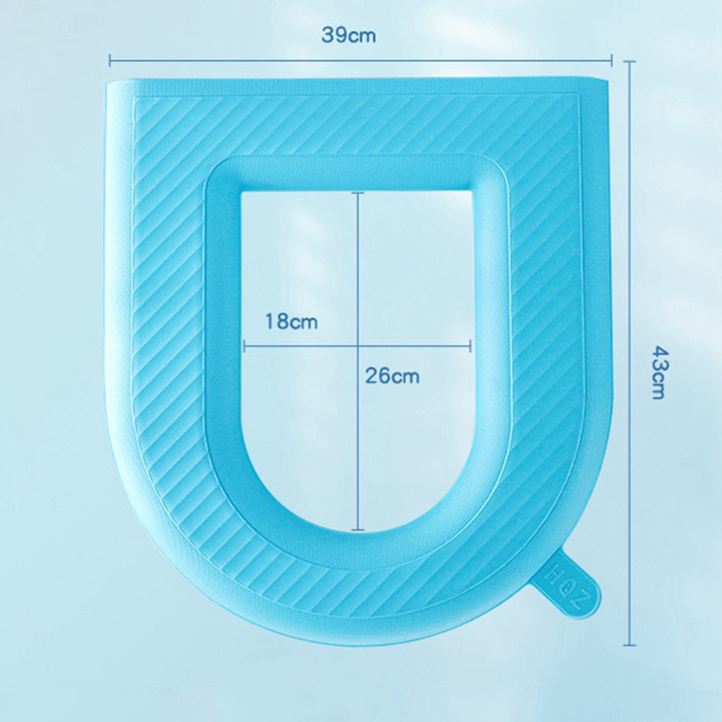 Waterpoof Washable Soft Toilet Seat Cover