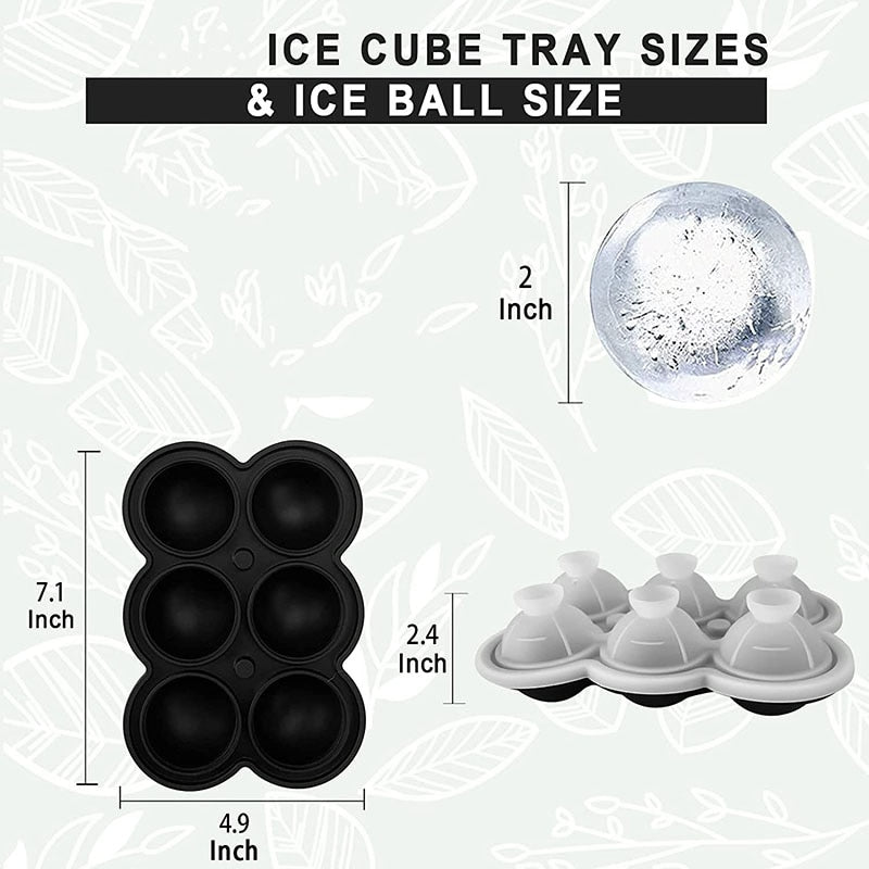 Reusable Sphere Silicone Ice Mold