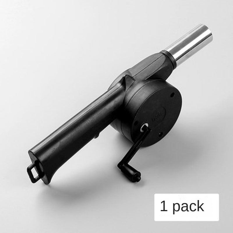 Hand Crank BBQ Fan Air Blower